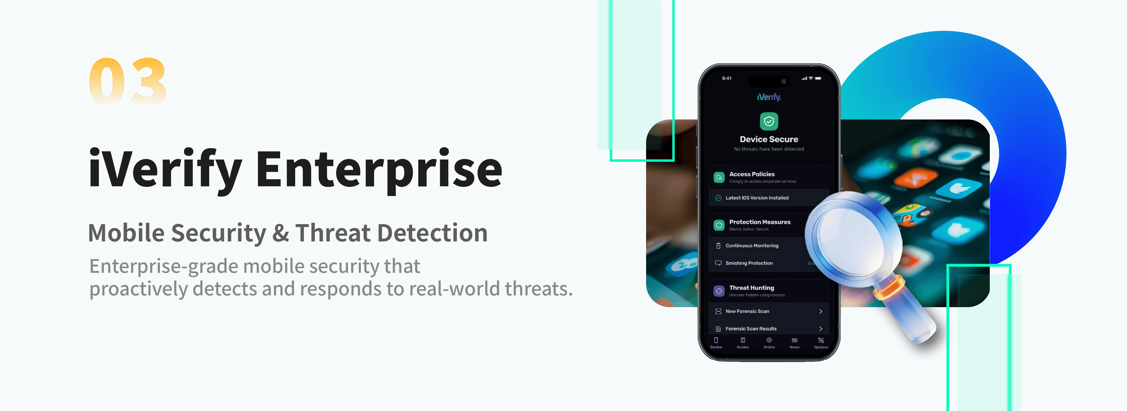 iVerify Enterprise Mobile Security & Threat Detection